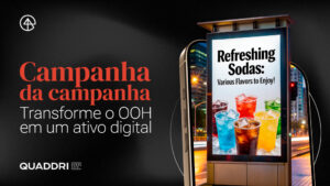 Campanha de marketing digital promovendo refrigerantes de sabores variados com o tema 'Refresing Sodas', destacando a inovação na publicidade de bebidas.